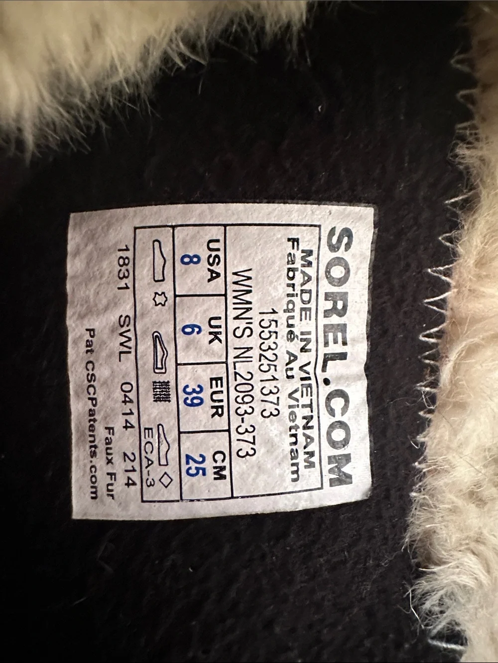 Sorel Women's Tan Lace-Up Faux Fur Winter Boots